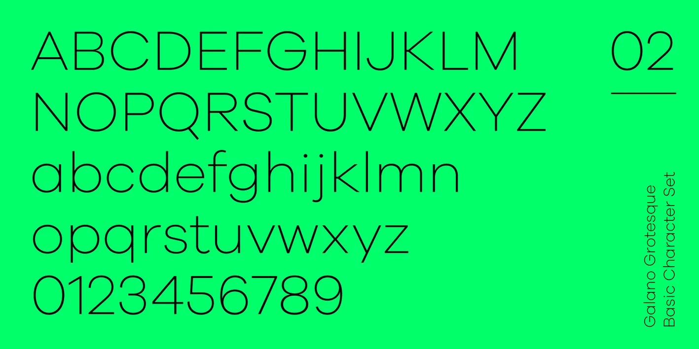Galano Grotesque Font