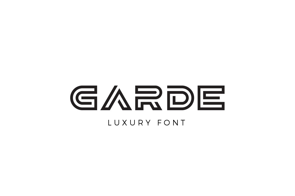 GARDE font Free Download GARDE font Free Download