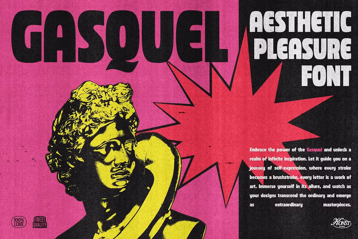 Gasquel - Aesthetic Bold Fonts Free Download Free Download