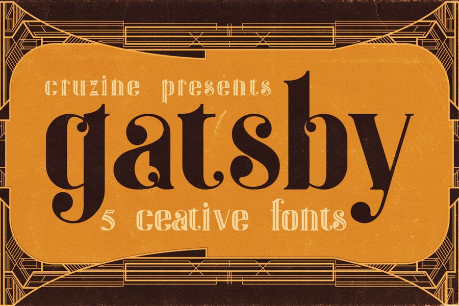 Gatsby - ArtDeco Font Free Download Gatsby - ArtDeco Font Free Download