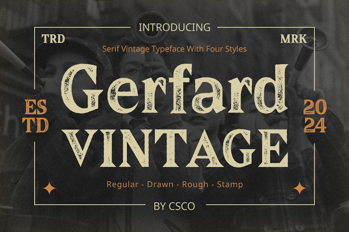 Gerfard Vintage Font Free Download Gerfard Vintage Font Free Download