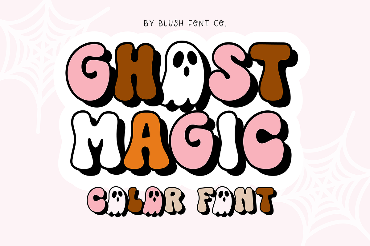 GHOST MAGIC Color Font Halloween Free Download Free Download GHOST MAGIC Color Font Halloween Free Download Free Download