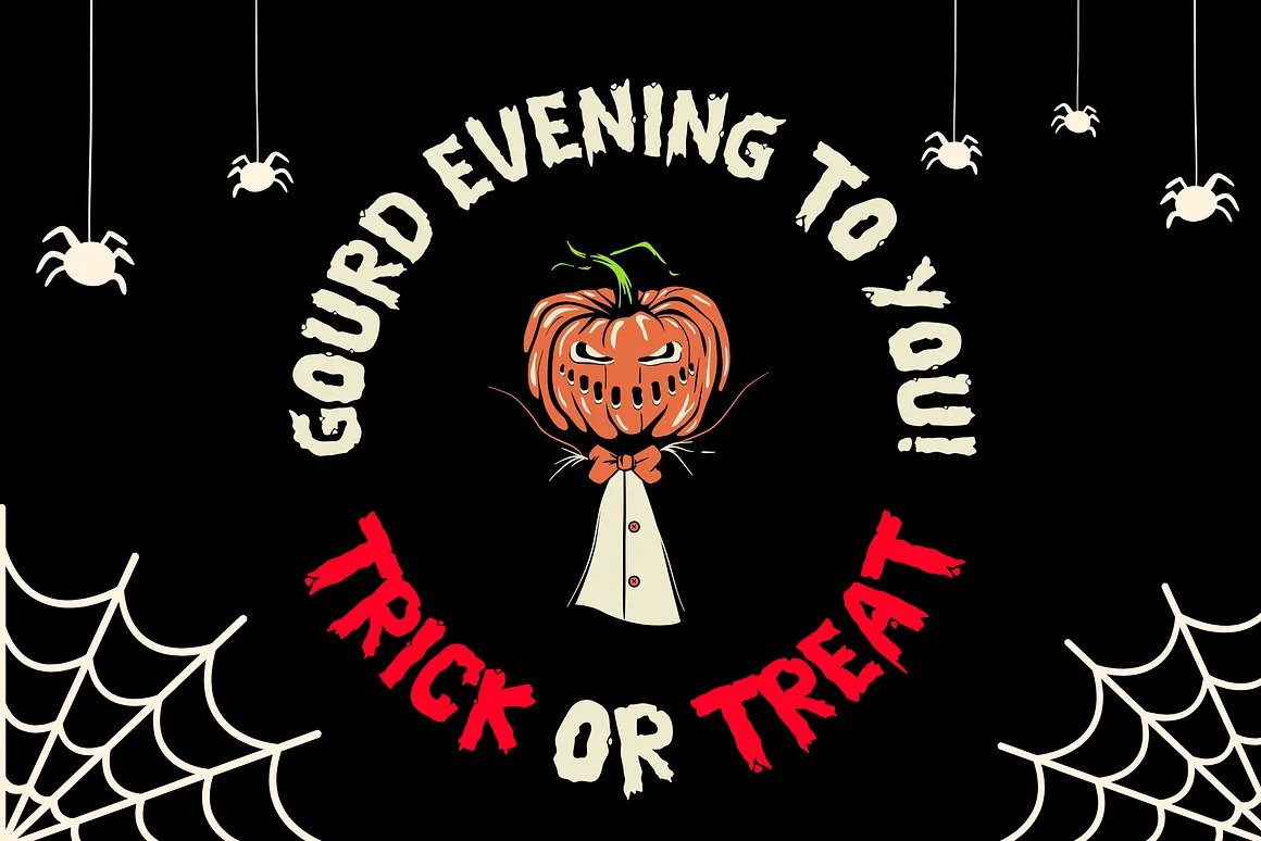 Ghost Mansion is a Halloween Font