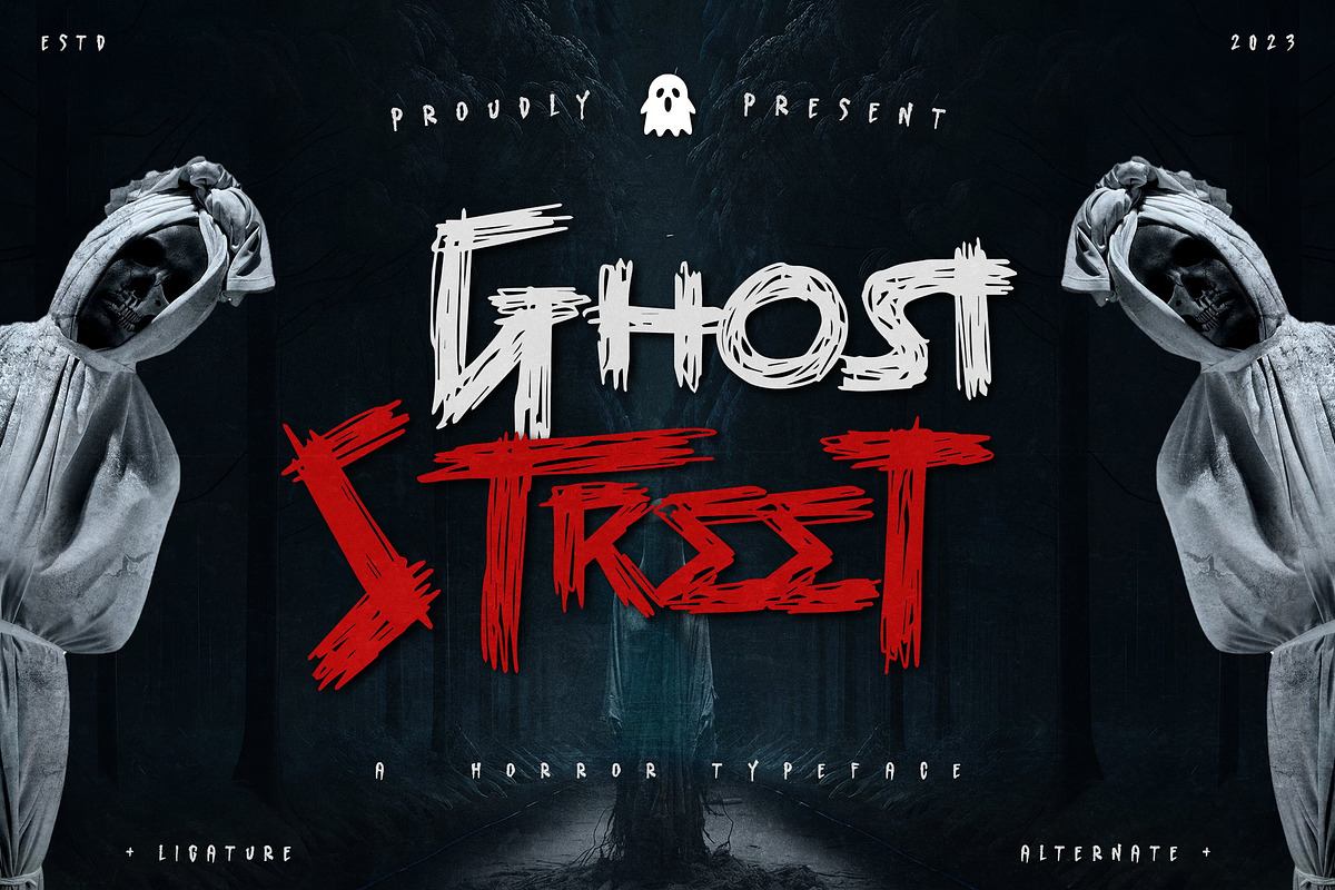Ghost Street - A Horror Typeface Free Download Free Download Ghost Street - A Horror Typeface Free Download Free Download
