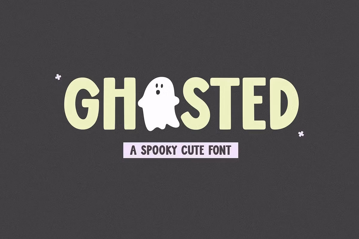 Ghosted | Cute Ghost Font Free Download Free Download