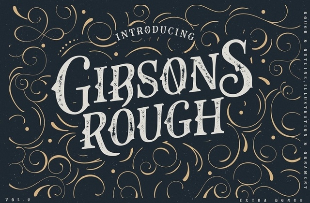 Gibsons Co Vol.2 Font Free Download Gibsons Co Vol.2 Font Free Download