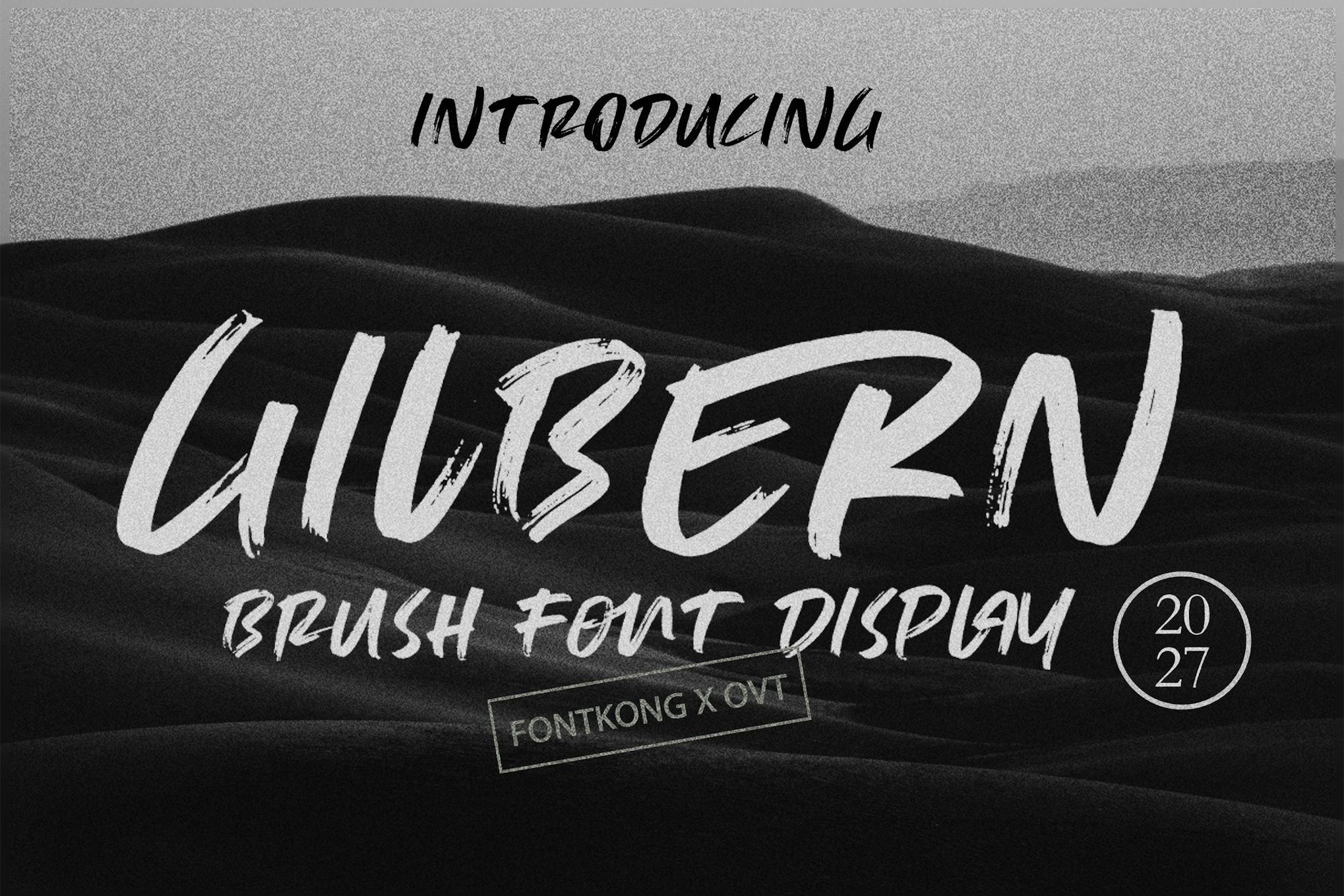 Gilbern - Brush Font Display Free Download Gilbern - Brush Font Display Free Download