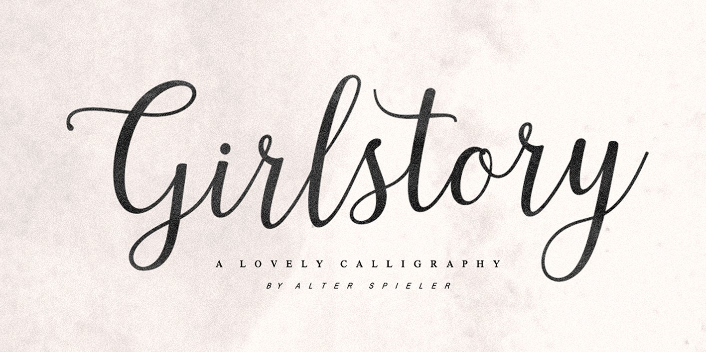 Girlstory Script Font Free Download Girlstory Script Font Free Download