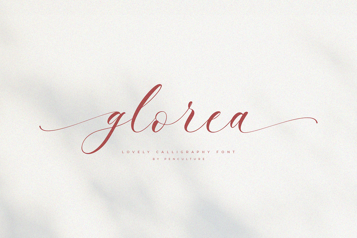 Glorea - A Lovely Calligraphy Font Free Download Free Download Glorea - A Lovely Calligraphy Font Free Download Free Download