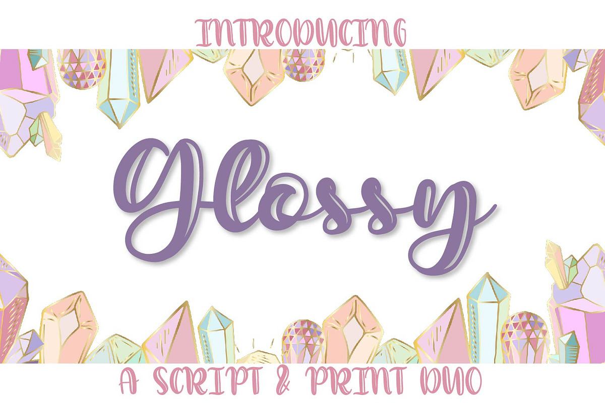 Glossy - A Script & Print Duo Free Download Free Download Glossy - A Script & Print Duo Free Download Free Download