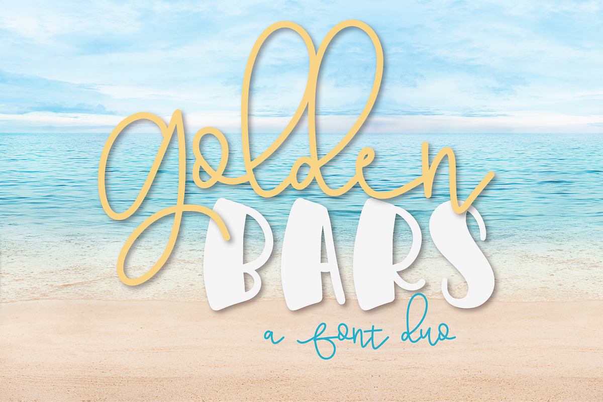 Golden Bars - A Font Pair Free Download Free Download Golden Bars - A Font Pair Free Download Free Download