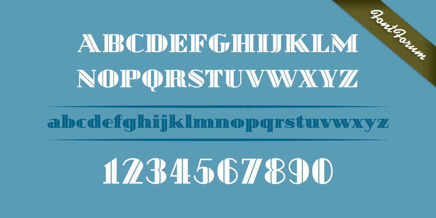 Golf Font