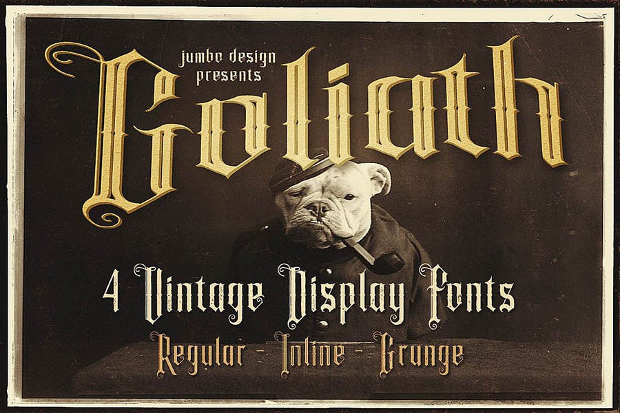 Goliath - Display Font Free Download Goliath - Display Font Free Download