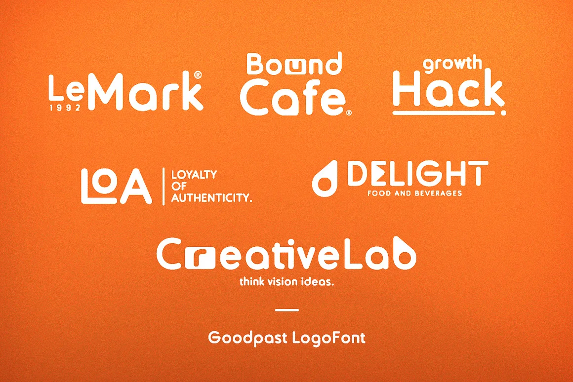 Goodpast - Attractive Logo Font
