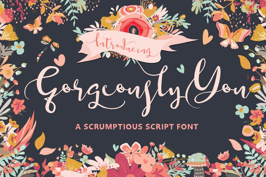 Gorgeously You Font Free Download Gorgeously You Font Free Download