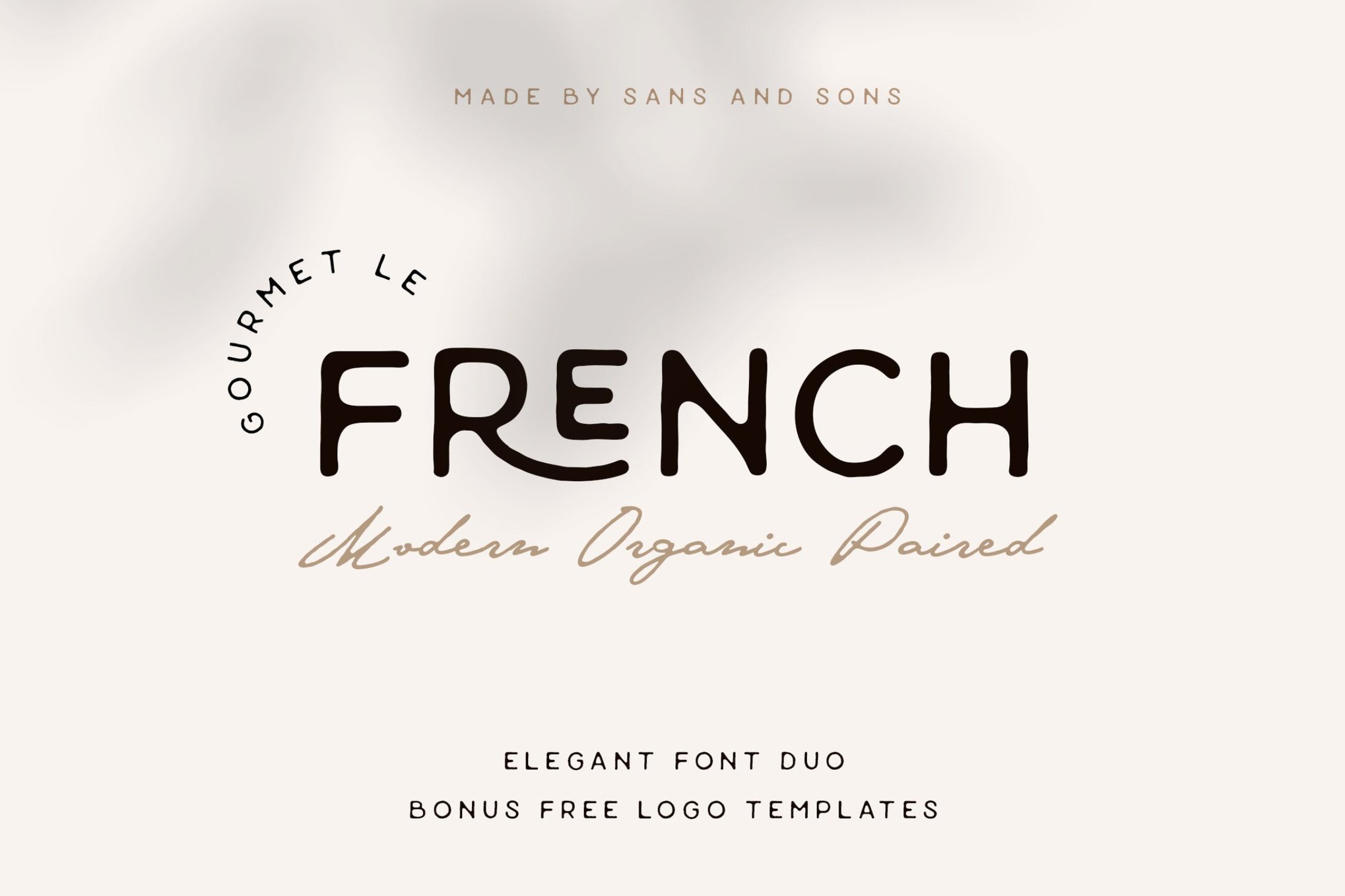 Gourmet Le French Modern Duo Font Free Download Gourmet Le French Modern Duo Font Free Download