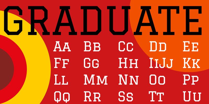 Graduate Font Free Download Free Download