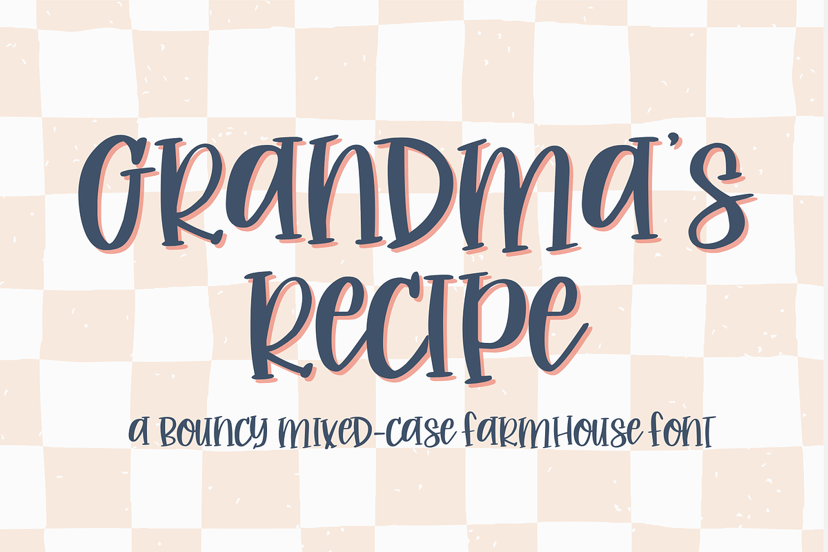 Grandma's Recipe, Handwritten Font Free Download Free Download Grandma's Recipe, Handwritten Font Free Download Free Download