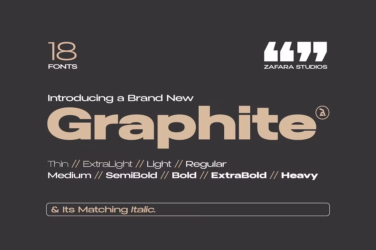 Graphite - Wide sans serif family Free Download Free Download Graphite - Wide sans serif family Free Download Free Download