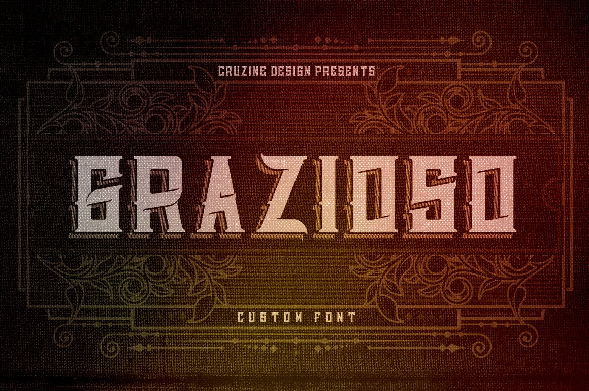 Grazioso Custom Font Free Download Grazioso Custom Font Free Download