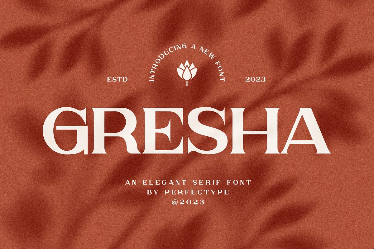 Gresha Elegant Serif Font Typeface Free Download Free Download Gresha Elegant Serif Font Typeface Free Download Free Download