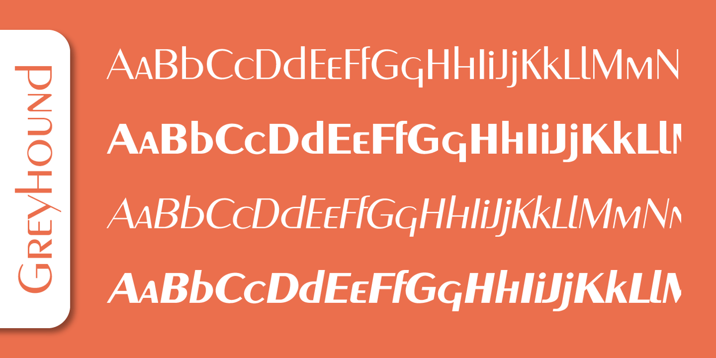 Greyhound Font Free Download Greyhound Font Free Download