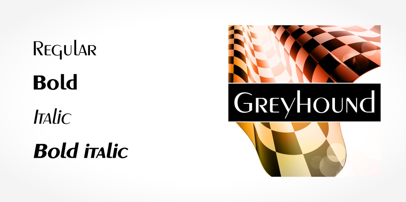 Greyhound Font Free Download Greyhound Font Free Download