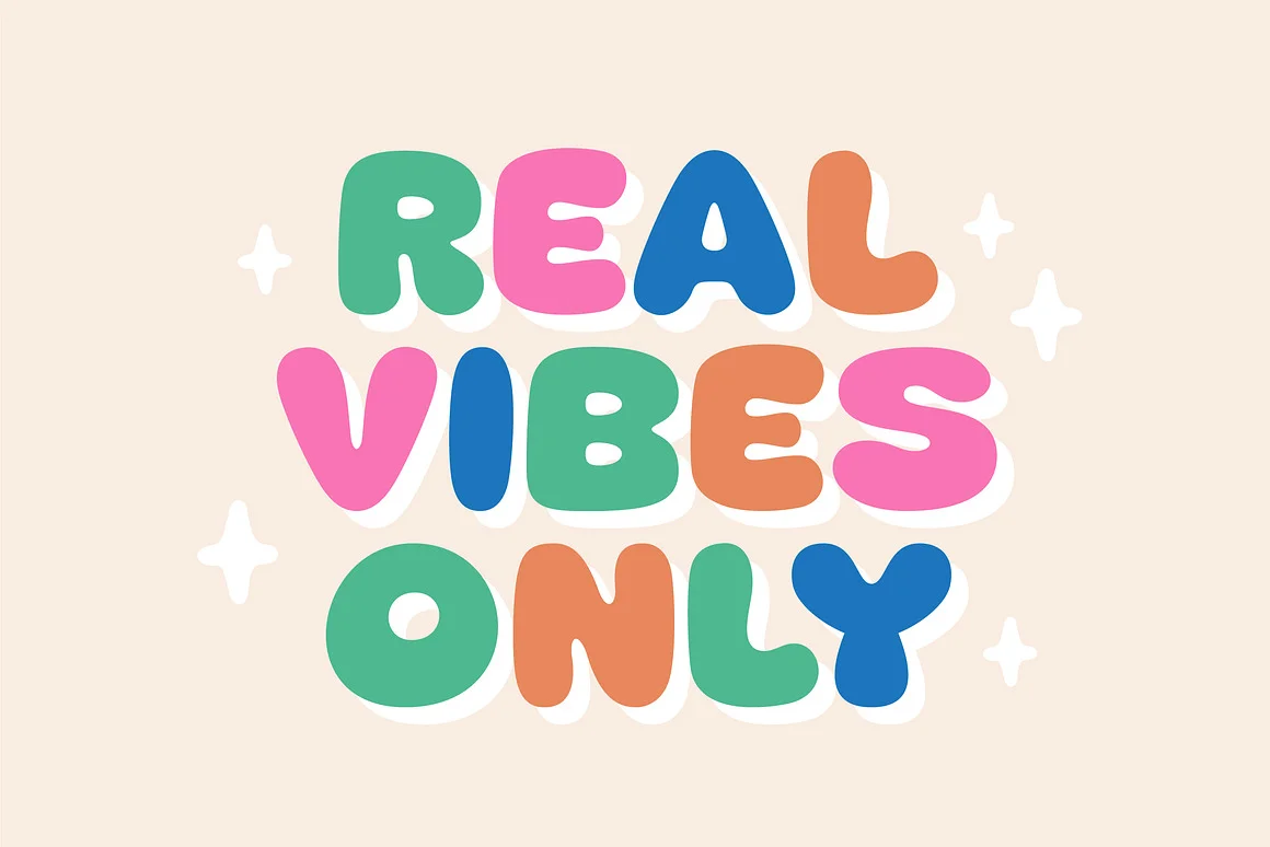 Griffin Morgan - Bubble Playful Font