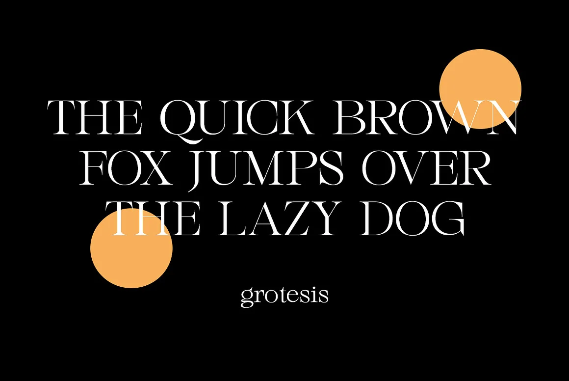 Grotesis | Modern Minimalism Font