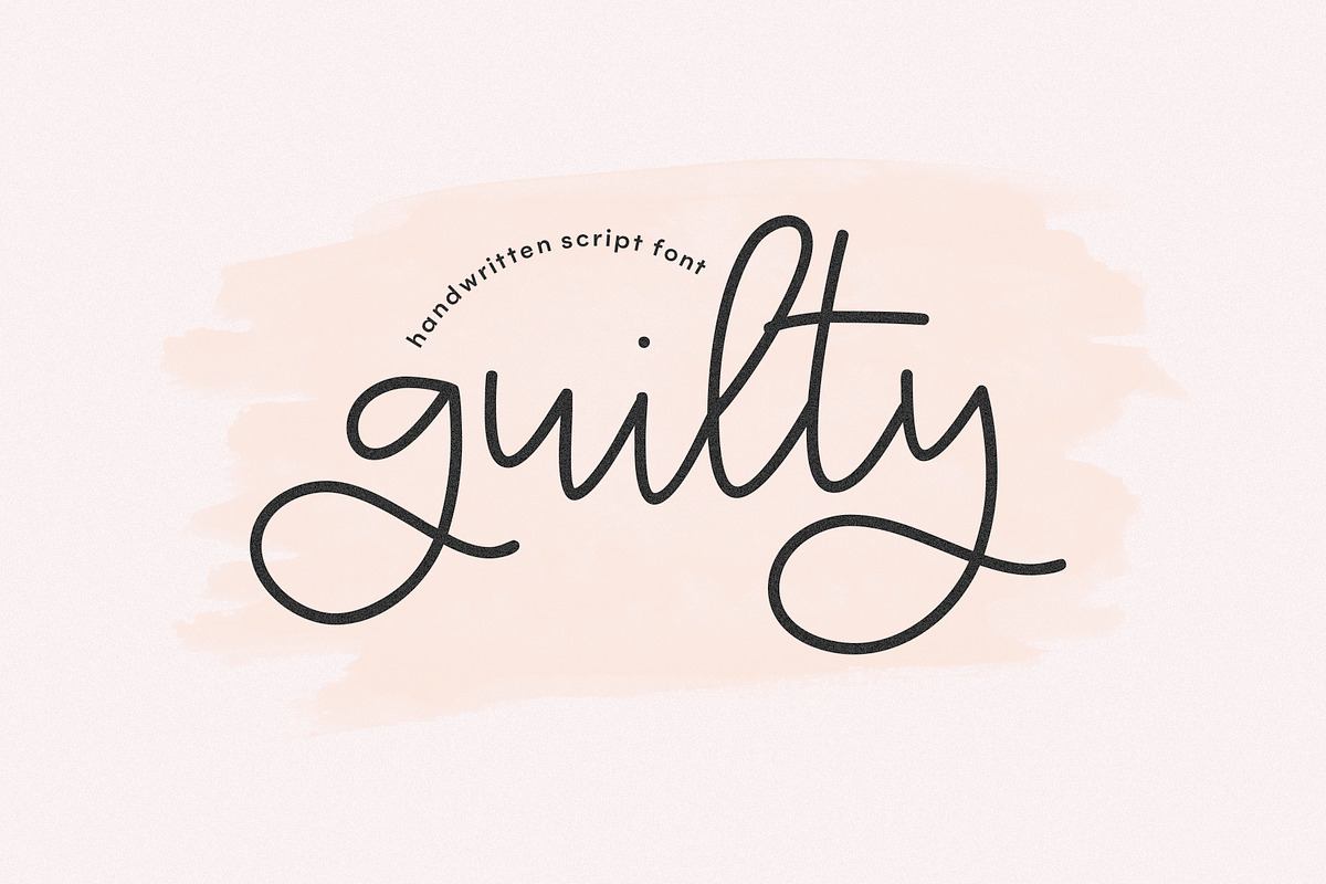 Guilty | Handwritten Script Font Free Download Free Download Guilty | Handwritten Script Font Free Download Free Download