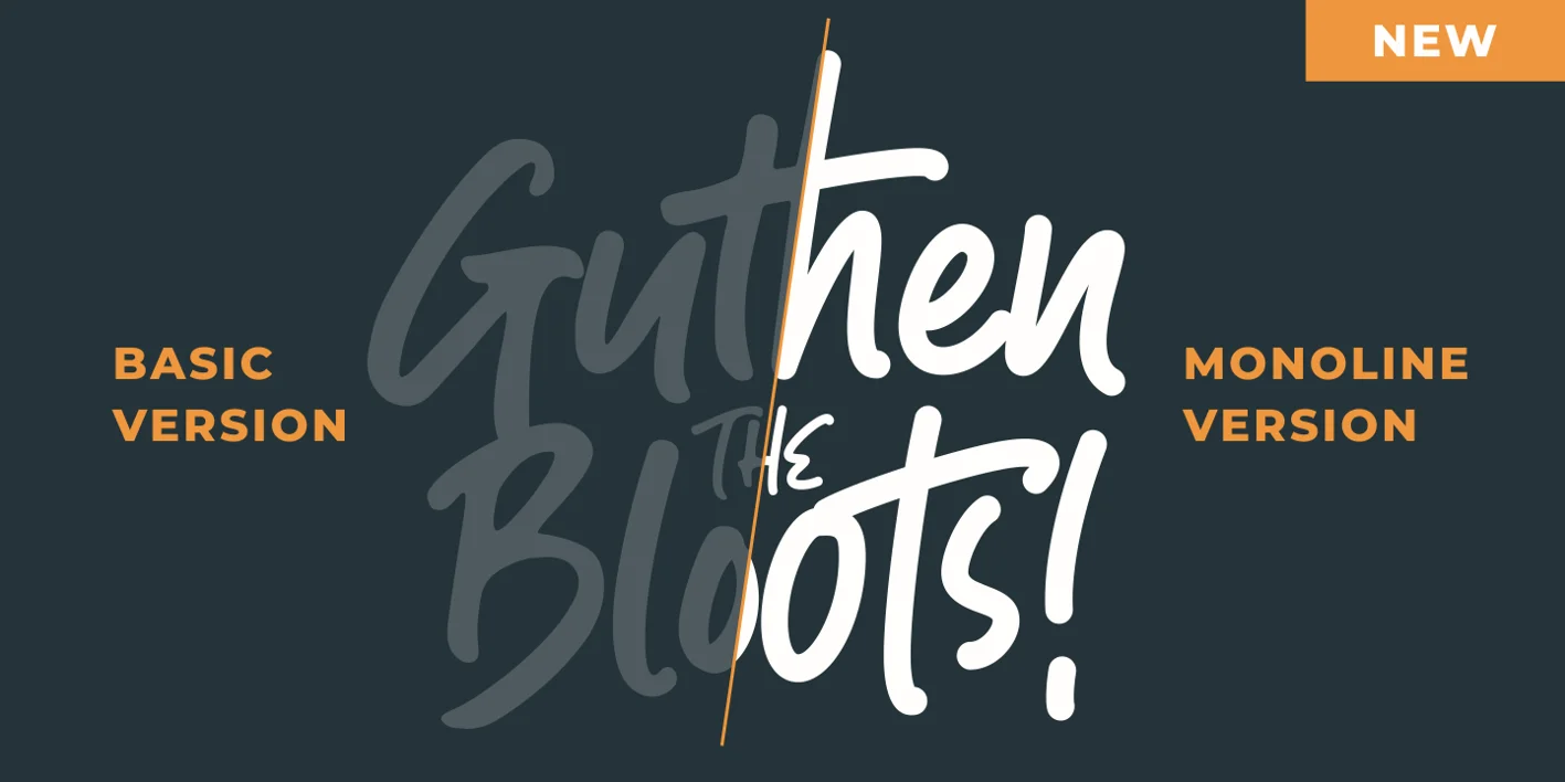 Guthen Bloots Font Free Download Free Download