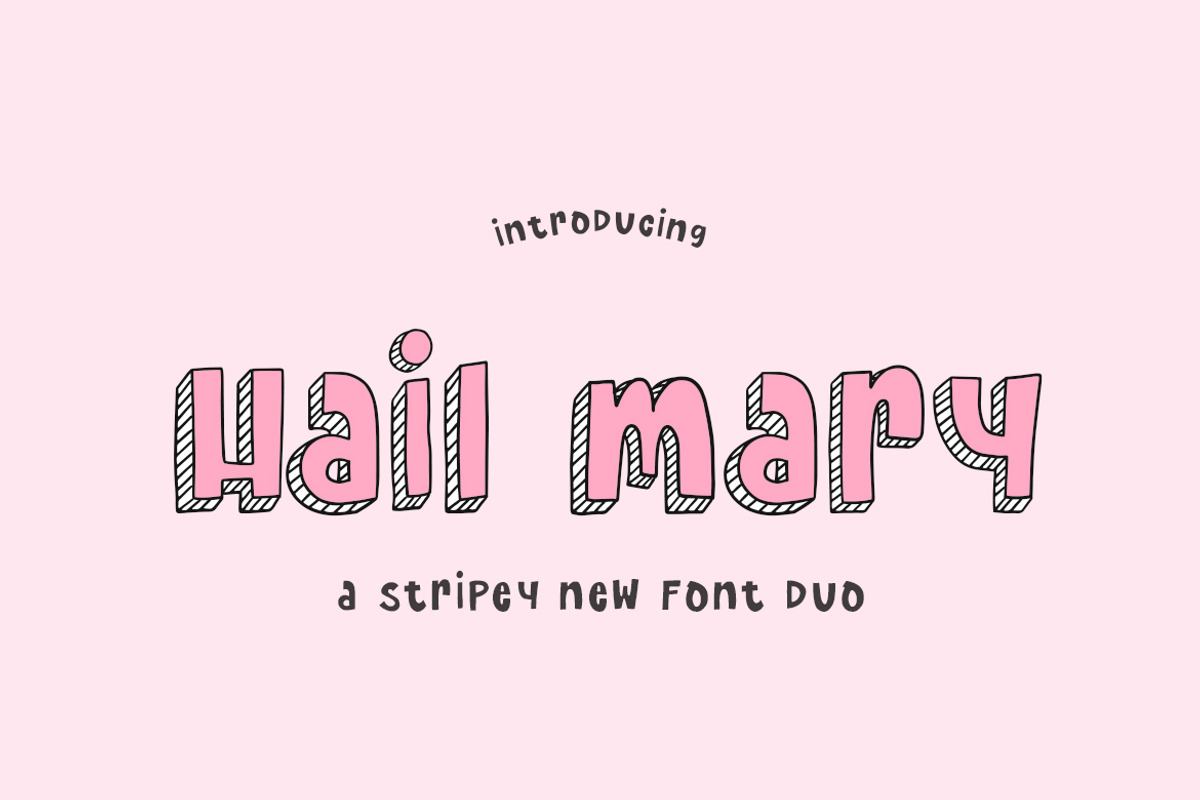 Hail Mary Font Duo Free Download Free Download Hail Mary Font Duo Free Download Free Download