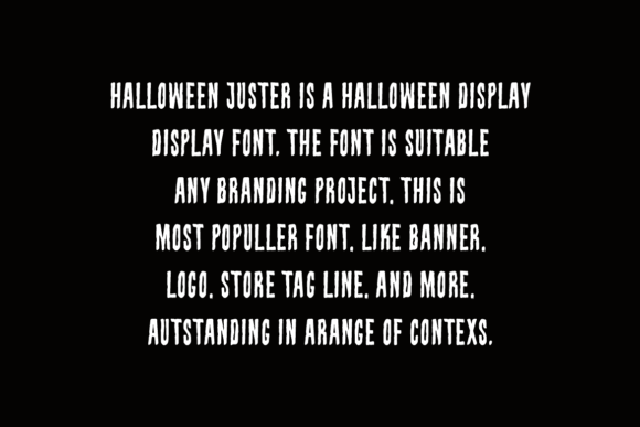 Halloween Juster Font Free Download Halloween Juster Font Free Download