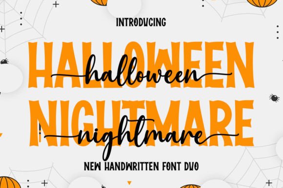Halloween Nightmare Duo Font Free Download Halloween Nightmare Duo Font Free Download