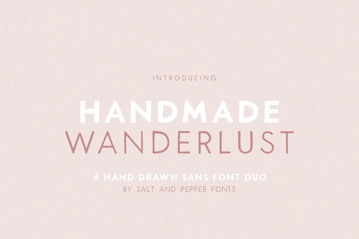 Handmade Wanderlust Font Duo Free Download Free Download Handmade Wanderlust Font Duo Free Download Free Download