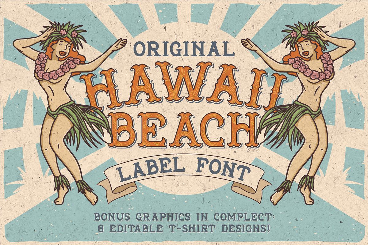Hawaii Beach. Font & T-shirts Free Download Free Download Hawaii Beach. Font & T-shirts Free Download Free Download