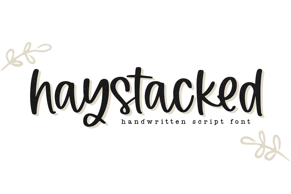 Haystacked | Handwritten Script Font Free Download Free Download Haystacked | Handwritten Script Font Free Download Free Download