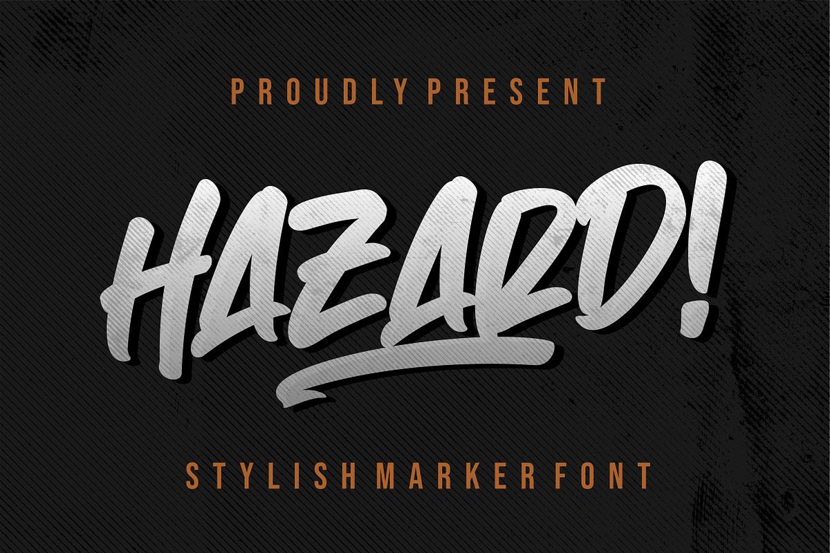 Hazard! STYLISH MARKER FONT Free Download Free Download Hazard! STYLISH MARKER FONT Free Download Free Download