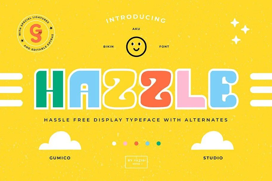 Hazzle Typeface Free Download Hazzle Typeface Free Download
