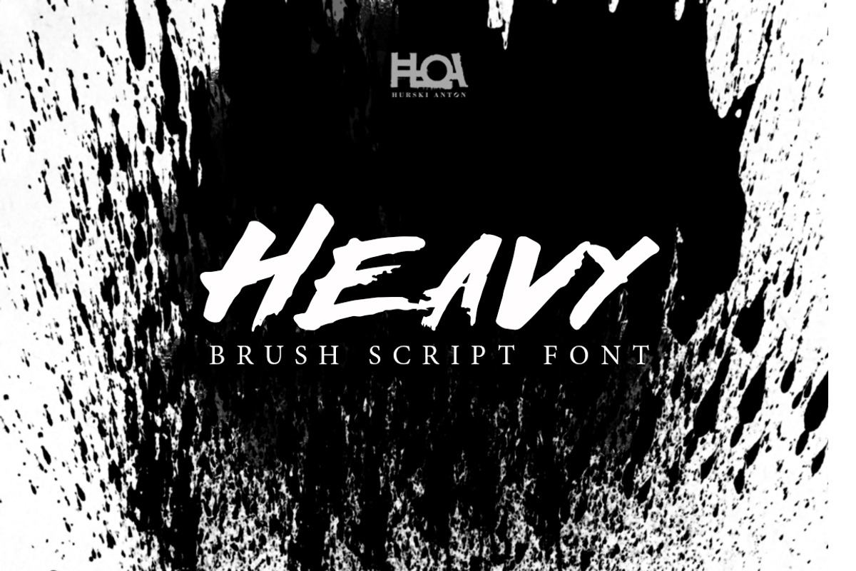 Heavy|Brush script font Free Download Free Download Heavy|Brush script font Free Download Free Download