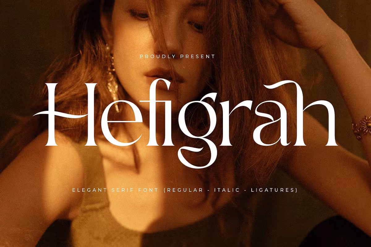 Hefigrah Elegant Serif Font Free Download Free Download