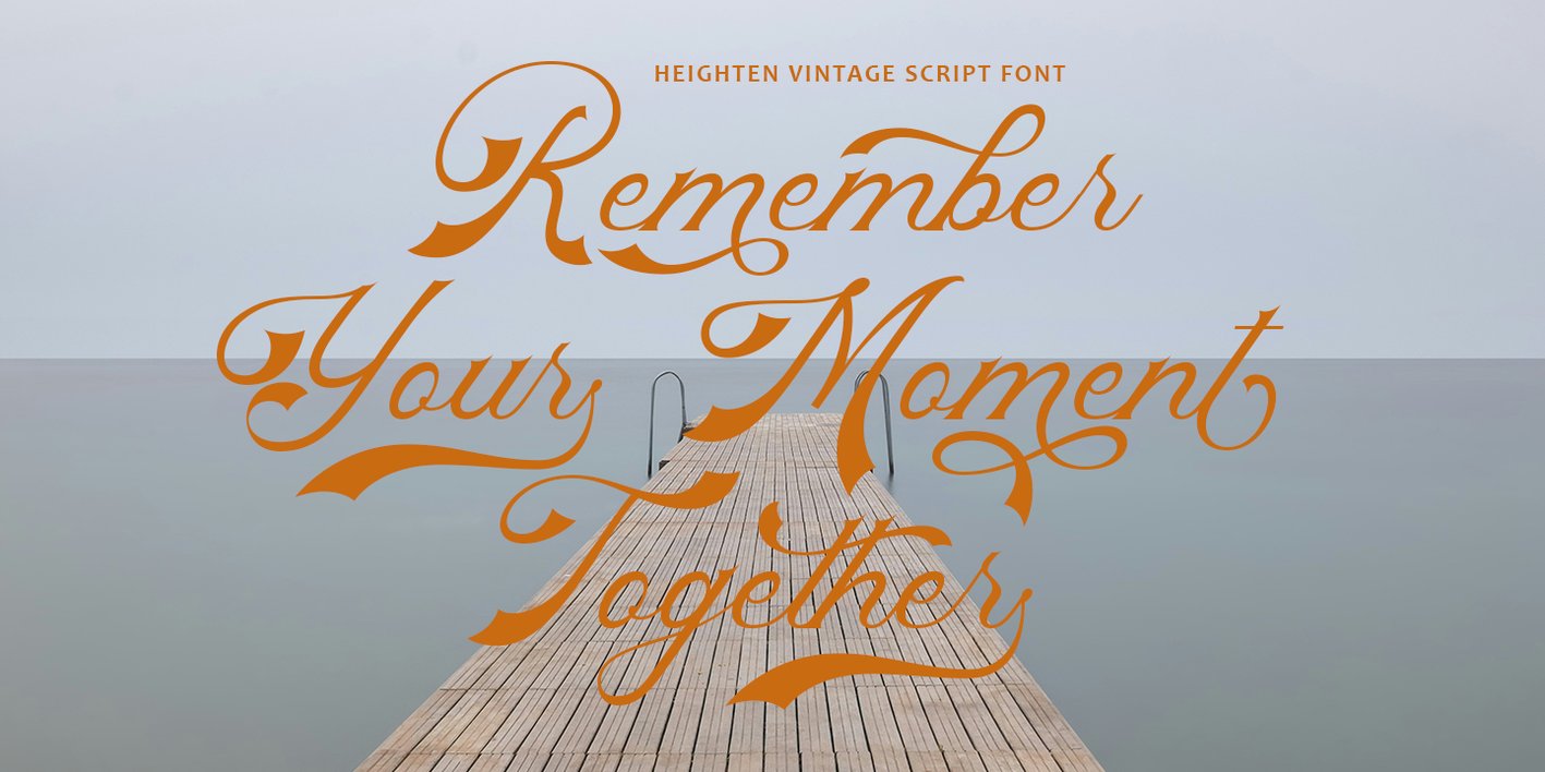 Heighten Font Free Download Heighten Font Free Download