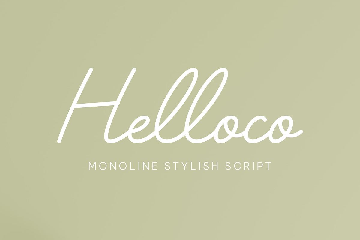 Helloco - Monoline stylish script Free Download Free Download Helloco - Monoline stylish script Free Download Free Download