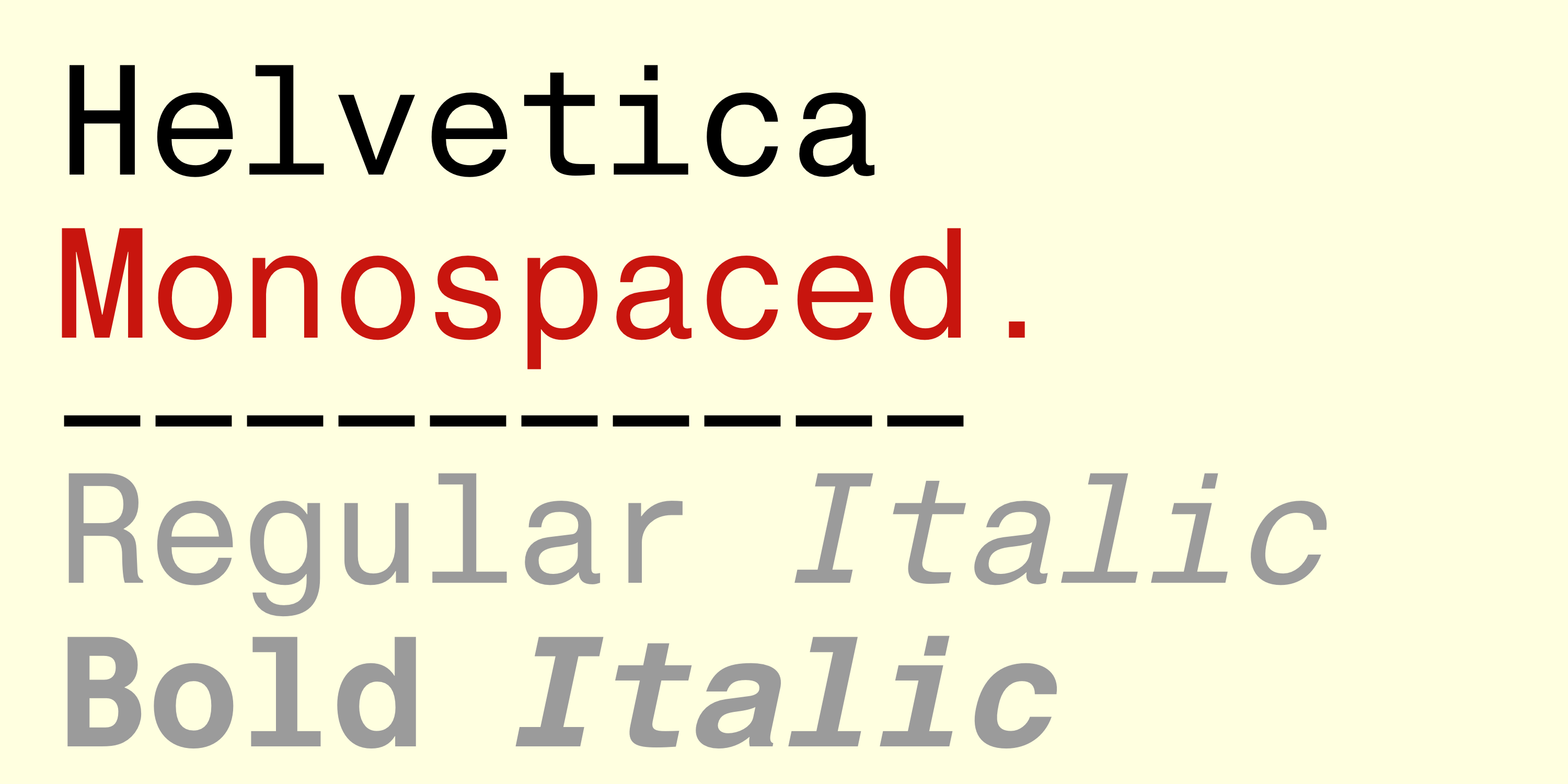 Helvetica Monospaced Free Download Free Download Helvetica Monospaced Free Download Free Download