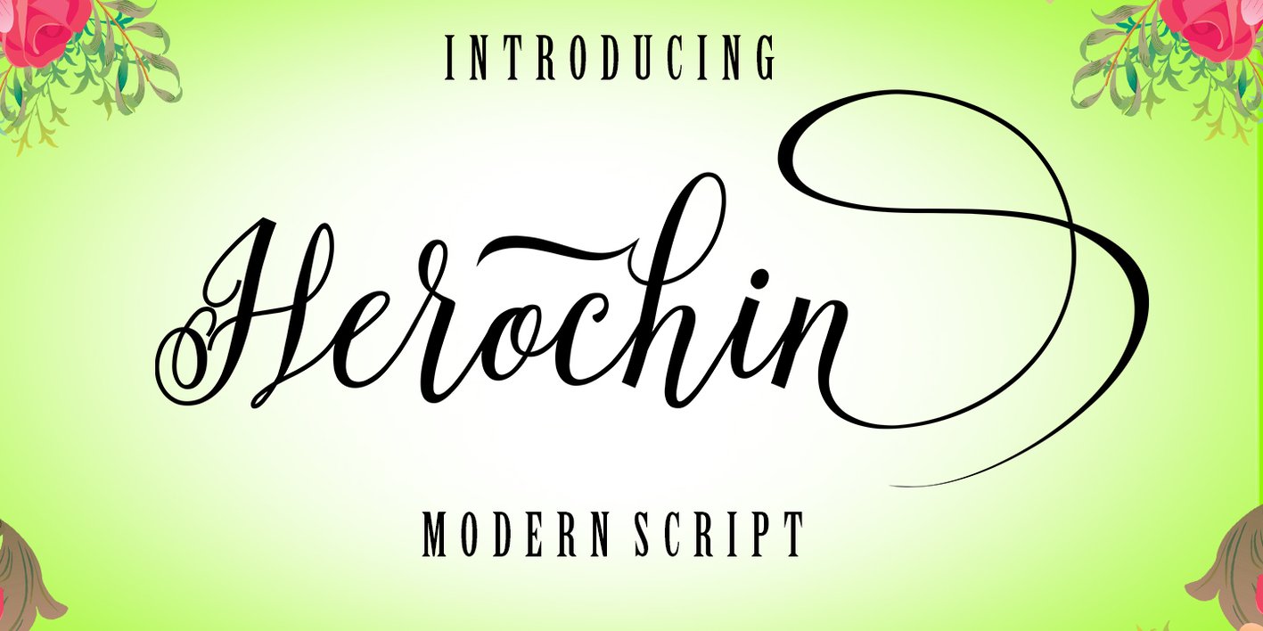 Herochin Font Free Download Herochin Font Free Download
