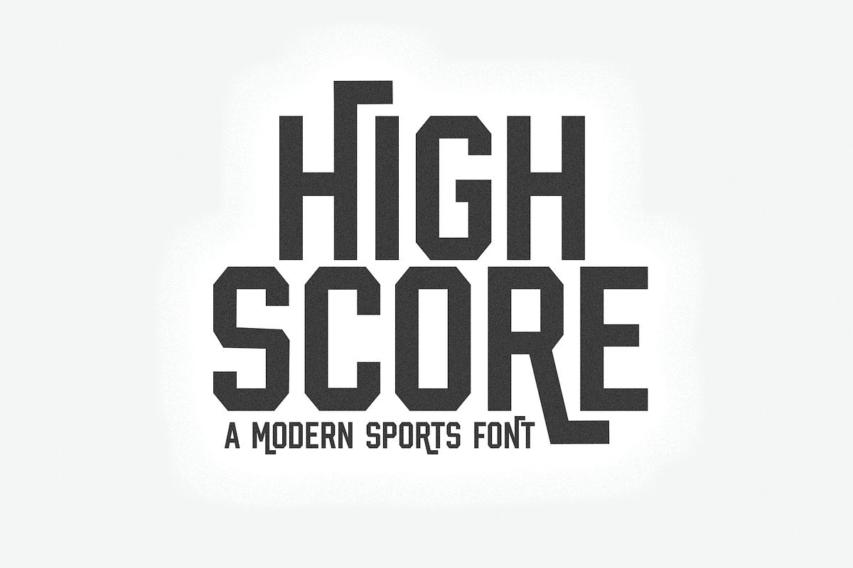 High Score | Sports Font Free Download Free Download High Score | Sports Font Free Download Free Download