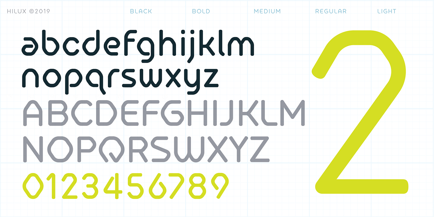 Hilux Font Free Download Hilux Font Free Download