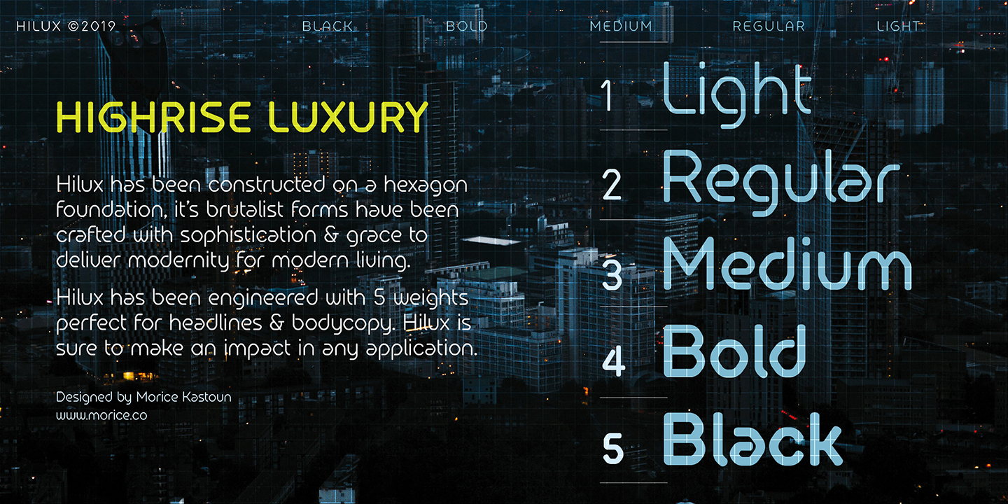 Hilux Font Free Download Hilux Font Free Download