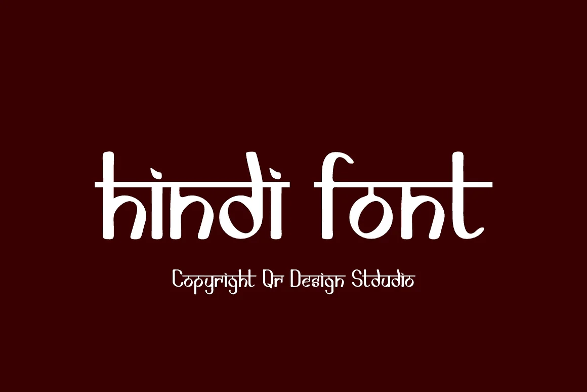 Shighar - Artdeco & Hindi Font