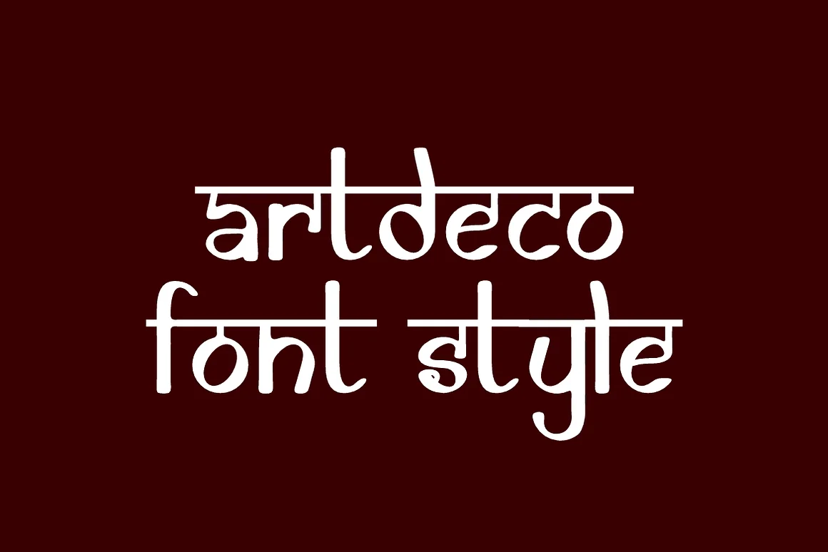 Shighar - Artdeco & Hindi Font